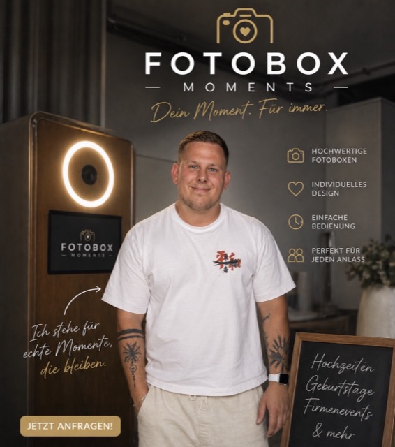 Antoni Barretta – dein Ansprechpartner bei Fotobox Moments Solingen